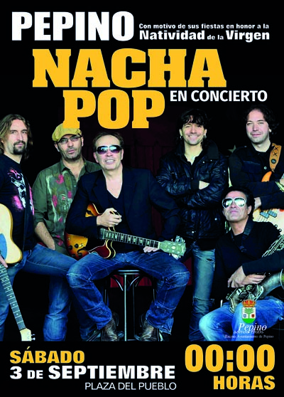 cartel nacha pop en Pepino
